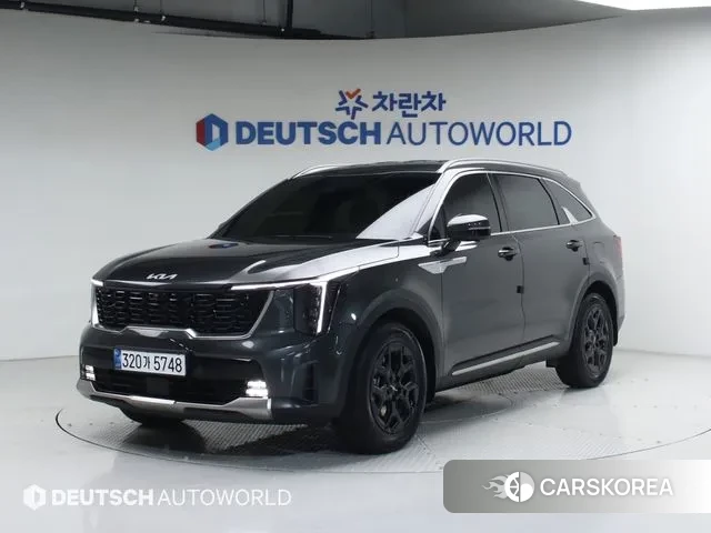 Kia The New Sorento 4th Generation 2024 Серый из Кореи