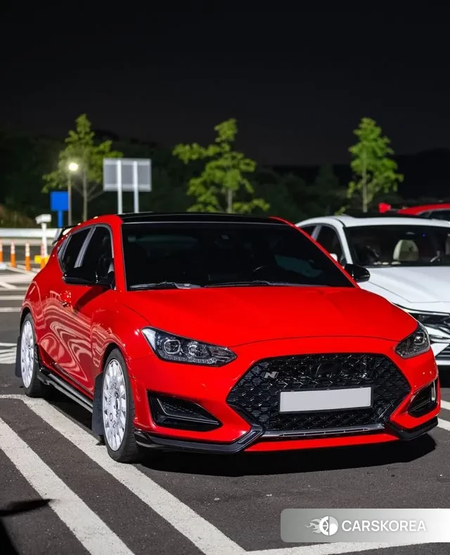 Hyundai Veloster (JS) 2018 Красный из Кореи