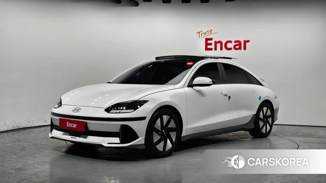 Hyundai Ionic 6 2022 Белый из Кореи