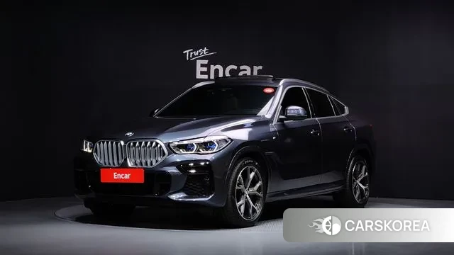 BMW X6 (G06) 2022 Серый из Кореи