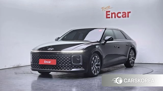 Hyundai Grandeur (GN7) 2023 Черный из Кореи
