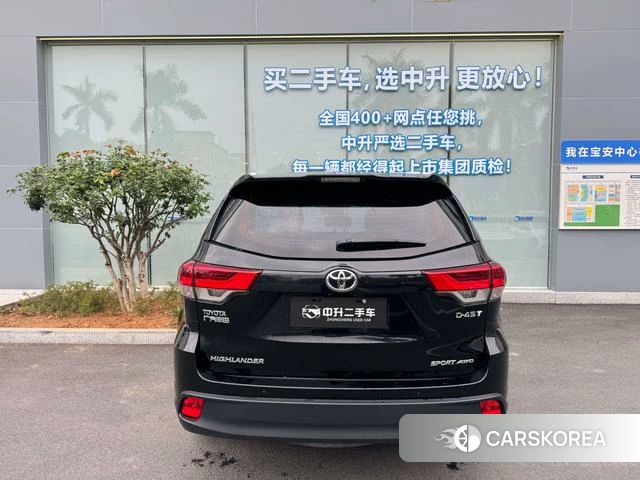 Toyota Highlander 2019 Черный из Китая
