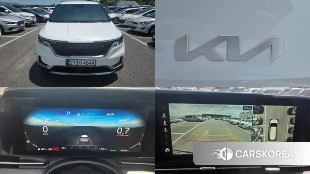 Kia Carnival 4th generation 2021 Белый из Кореи