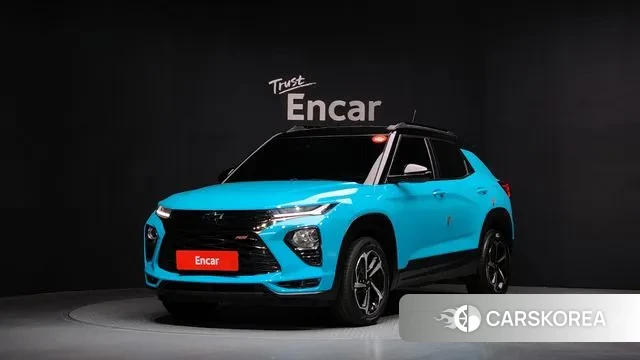 Chevrolet (GM Daewoo) Trailblazer 2022 Небесно-голубой из Кореи