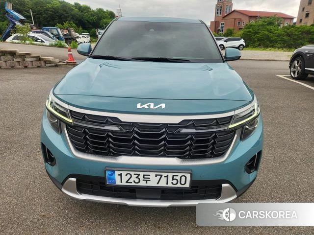 Kia The New Seltos 2024 Синий из Кореи