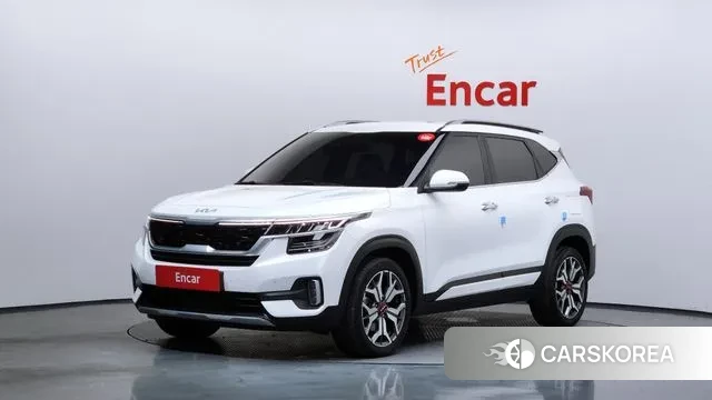 Kia Seltos 2022 Белый из Кореи