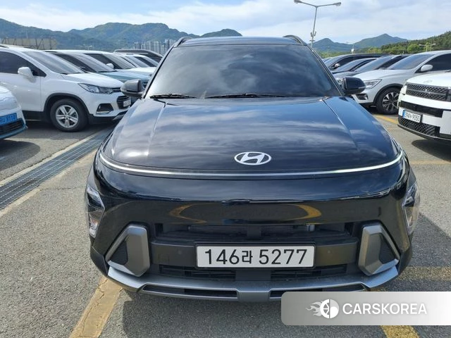 Hyundai Kona (SX2) 2023 Черный из Кореи