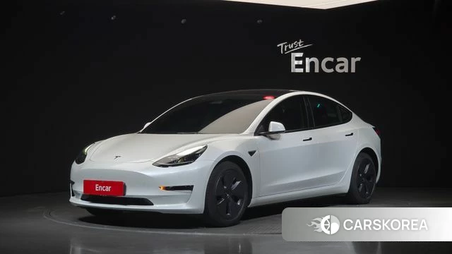 Tesla Model 3 2022 Белый из Кореи