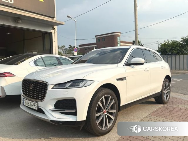Jaguar F-PACE 2021 Белый из Кореи