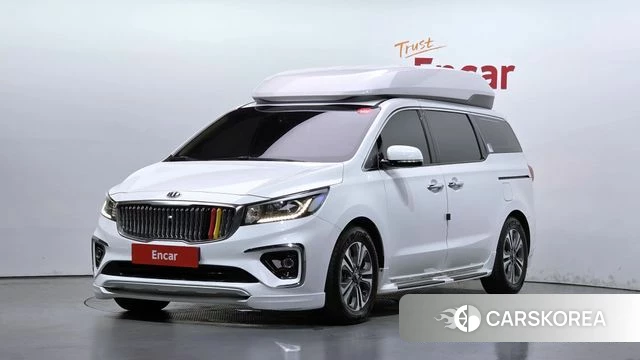 Kia The New Carnival 2019 Белый из Кореи