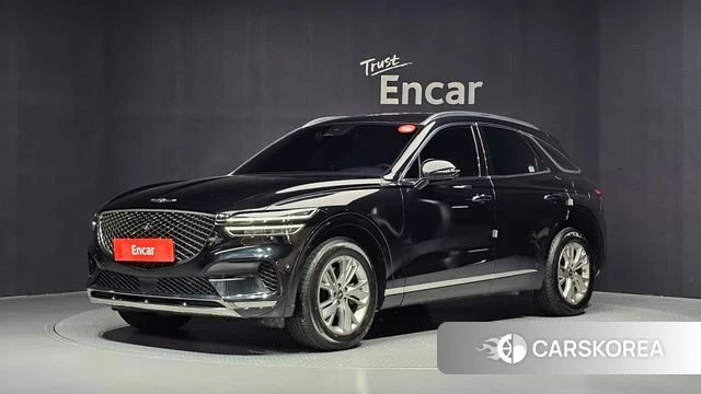 Genesis GV70 2021 Черный из Кореи