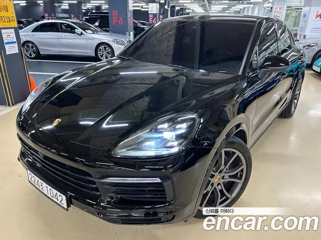 Porsche Cayenne (PO536) 2020 Черный из Кореи
