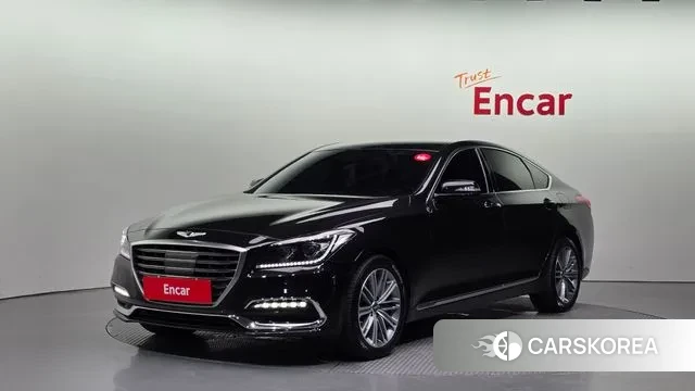 Genesis G80 2018 Черный из Кореи
