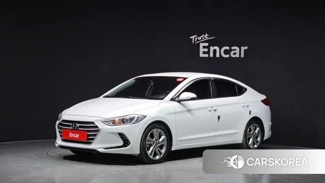 Hyundai Avante AD 2018 Белый из Кореи