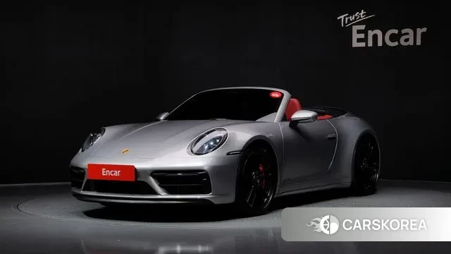 Porsche 911(992) 2022 Серебряный из Кореи