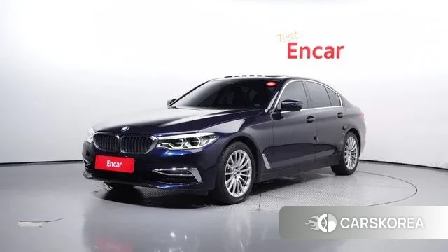 BMW 5 Series (G30) 2020 Синий из Кореи