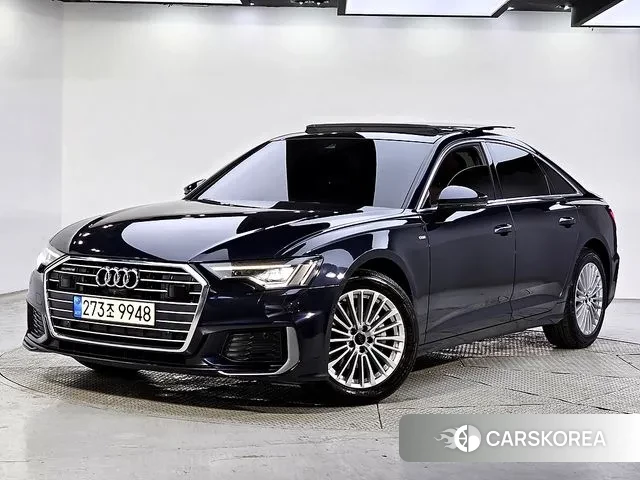Audi A6 (C8) 2020 Темно-зеленый из Кореи