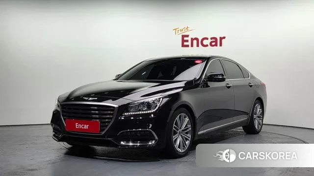 Genesis G80 2018 Черный из Кореи