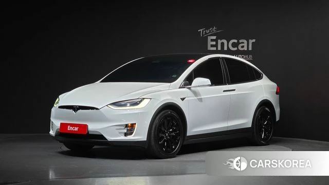 Tesla Model X 2020 Белый из Кореи