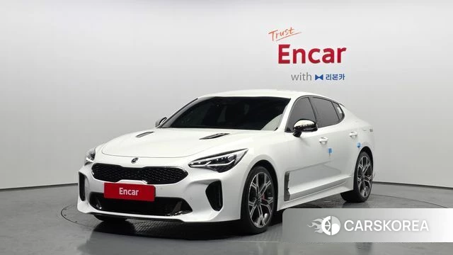 Kia Stinger 2018 Белый из Кореи