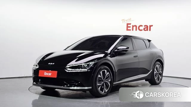 Kia EV6 2021 Черный из Кореи