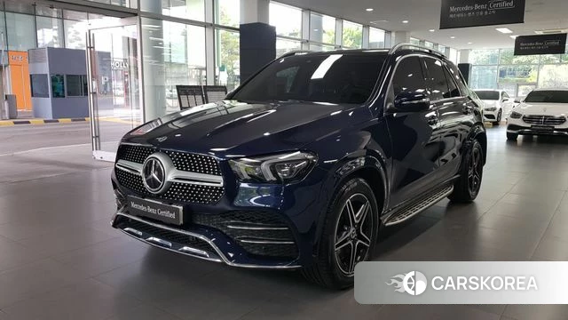 Mercedes-Benz GLE-Class W167 2021 Синий из Кореи