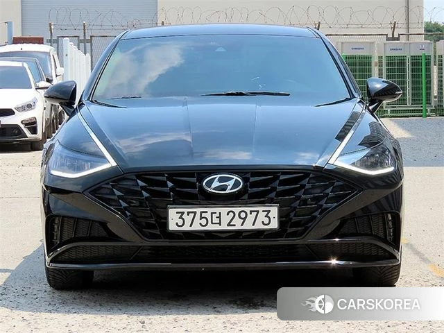 Hyundai Sonata (DN8) 2022 Черный из Кореи