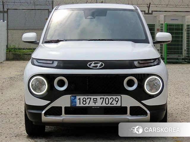 Hyundai Casper 2021 Белый из Кореи