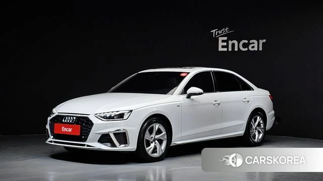 Audi A4 (B9) 2021 Белый из Кореи