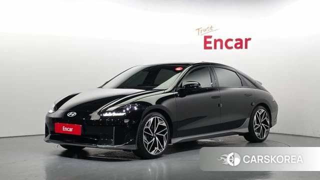 Hyundai Ionic 6 2022 Черный из Кореи