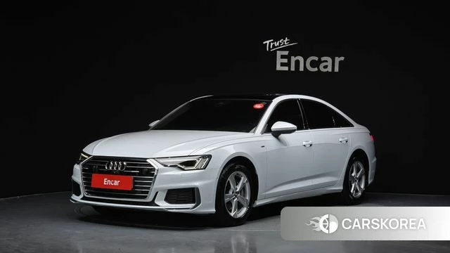 Audi A6 (C8) 2020 Белый из Кореи