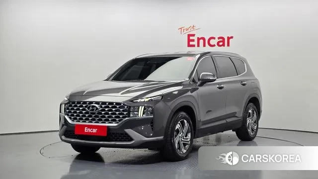 Hyundai The New Santa Fe 2021 Серый из Кореи