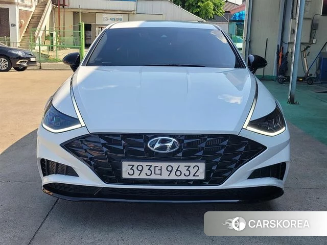 Hyundai Sonata (DN8) 2020 Белый из Кореи