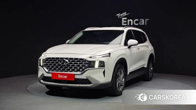 Hyundai The New Santa Fe 2021 Белый из Кореи