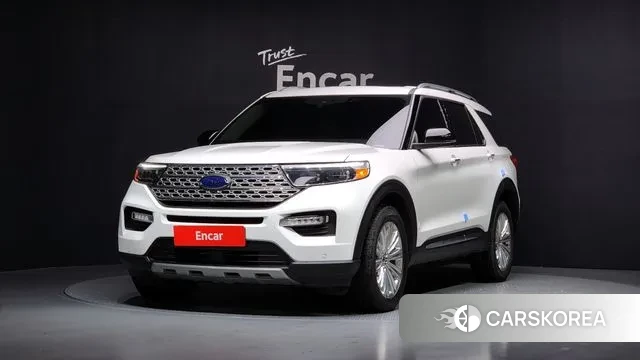 Ford Explorer 6th Generation 2022 Белый из Кореи
