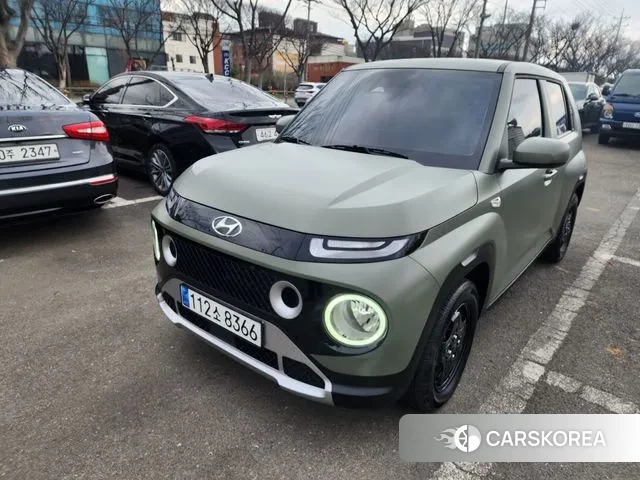Hyundai Casper 2023 Темно-зеленый из Кореи