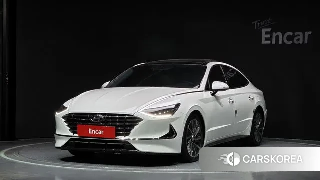 Hyundai Sonata (DN8) 2019 Белый из Кореи