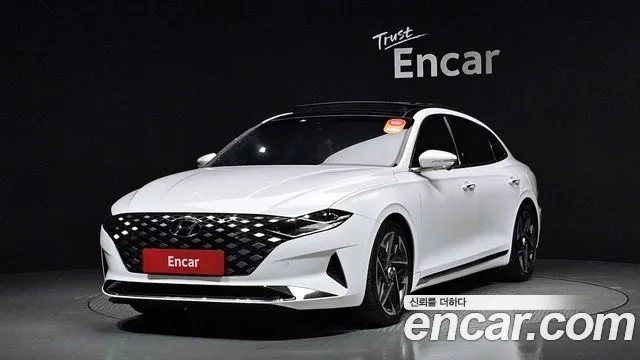 Hyundai The New Grandeur IG 2021 Белый из Кореи