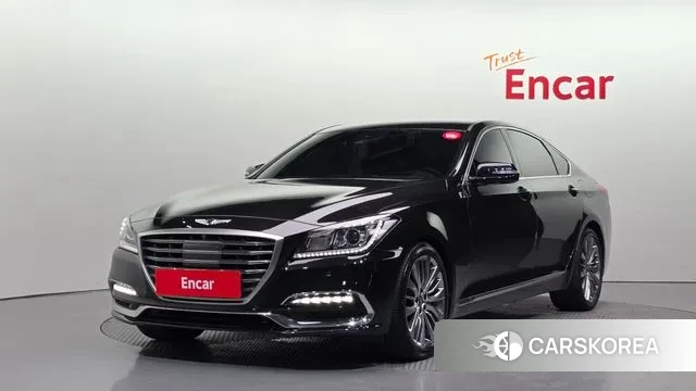 Genesis G80 2018 Черный из Кореи