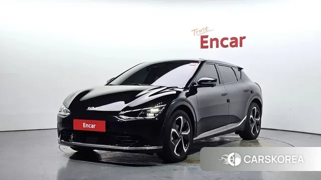 Kia EV6 2022 Черный из Кореи