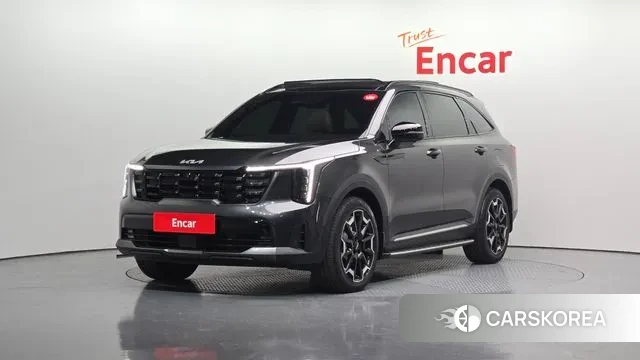 Kia The New Sorento 4th Generation 2024 Серый из Кореи