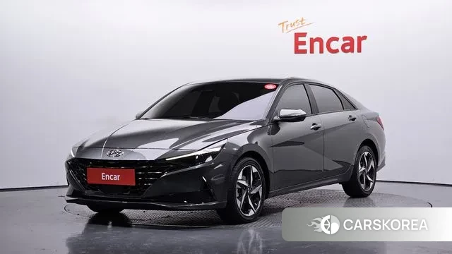 Hyundai Avante (CN7) 2022 Серый из Кореи