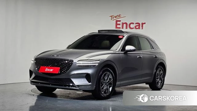 Genesis GV70 2021 Серебристо-серый из Кореи