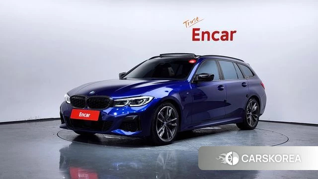 BMW 3 Series (G20) 2021 Синий из Кореи