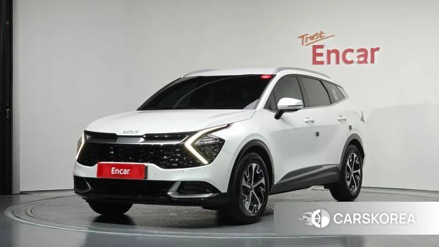 Kia Sportage 5th Generation Hybrid 2023 Белый из Кореи