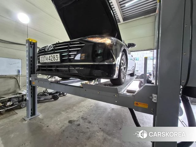 Hyundai Sonata (DN8) 2021 Черный из Кореи