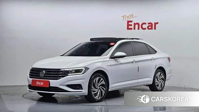 Volkswagen 7th Generation of Jetta 2021 Белый из Кореи