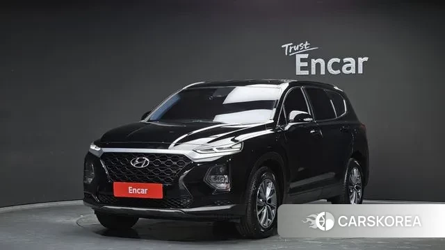 Hyundai Santa Fe TM 2019 Черный из Кореи