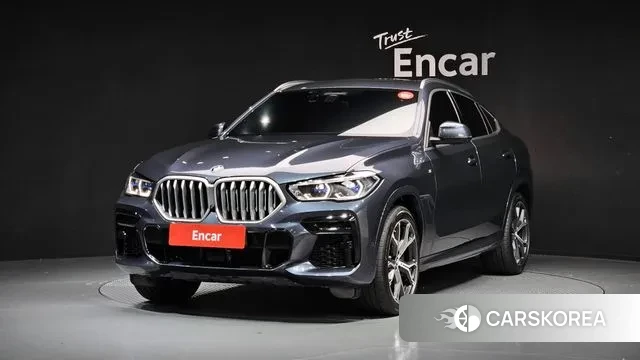 BMW X6 (G06) 2022 Серый из Кореи