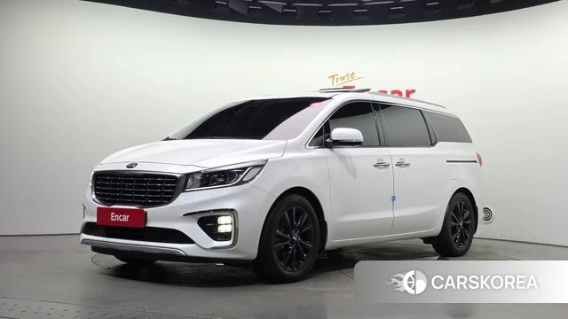 Kia The New Carnival 2019 Белый из Кореи